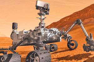 Robota dočekali protesti na Marsu