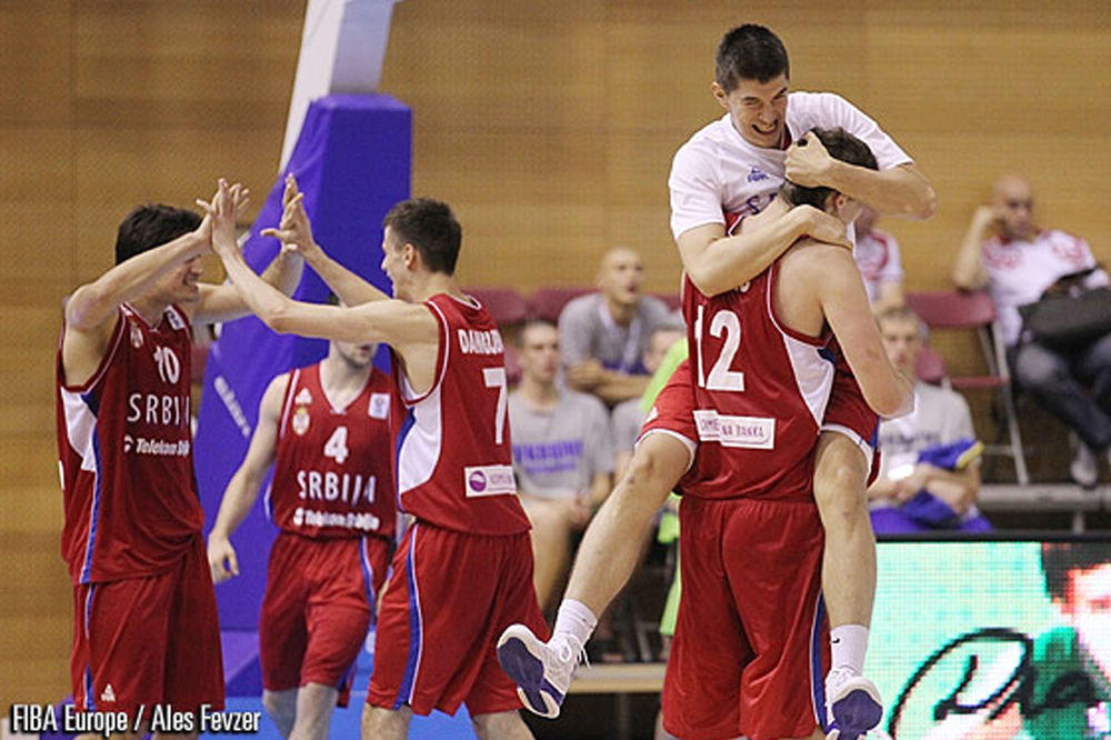 Mladi košarkaši Srbije slistili Grčku