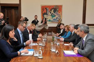 Nikolić sa Jaglandom: Srbija se kreće u dobrom pravcu