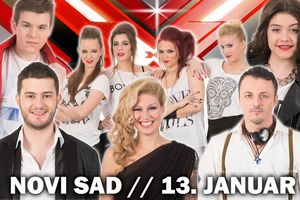 SPEKTAKL U NOVOM SADU: Finalisti šoua X factor pevaju za doček Srpske nove godine!