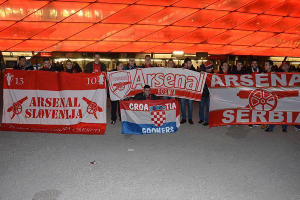 TOBDŽIJE IZ SFRJ: Arsenal ujedinio Jugoslaviju
