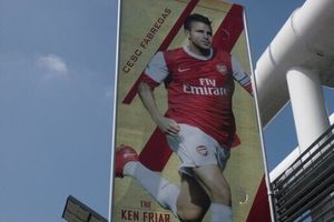 OMRAŽEN: Skinuta Fabregasova slika sa stadiona Arsenala