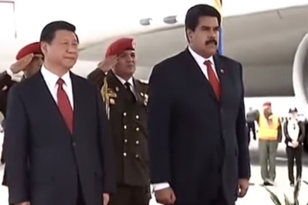 HIT  DOBRODOŠLICA: Kineskog predsednika u Venecueli dočekao raštimovani orkestar