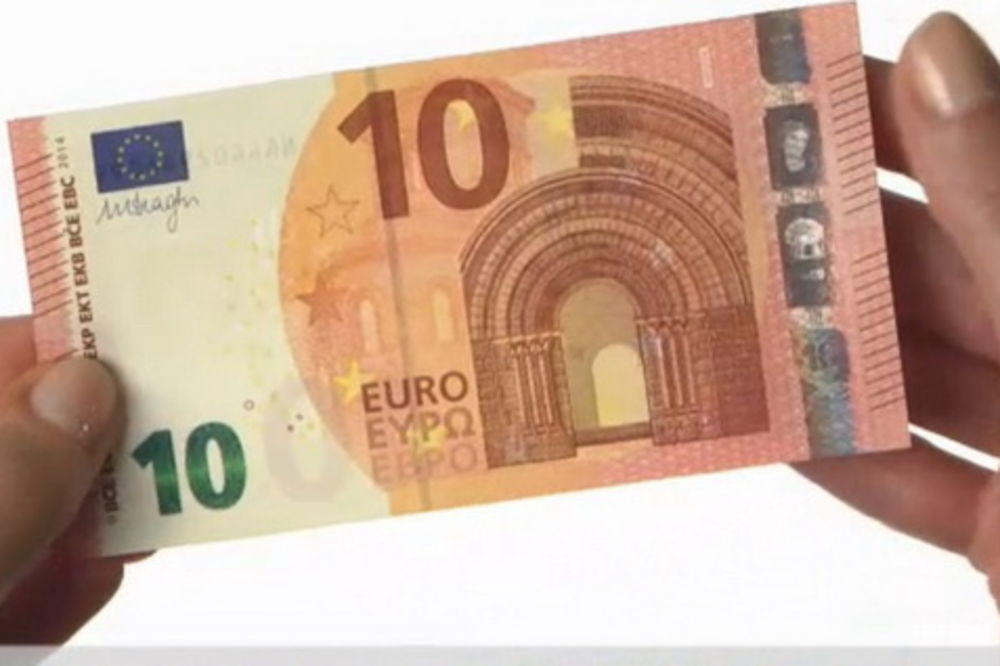 DA VAS NE PREVARE: Ovo je nova novčanica od 10 evra