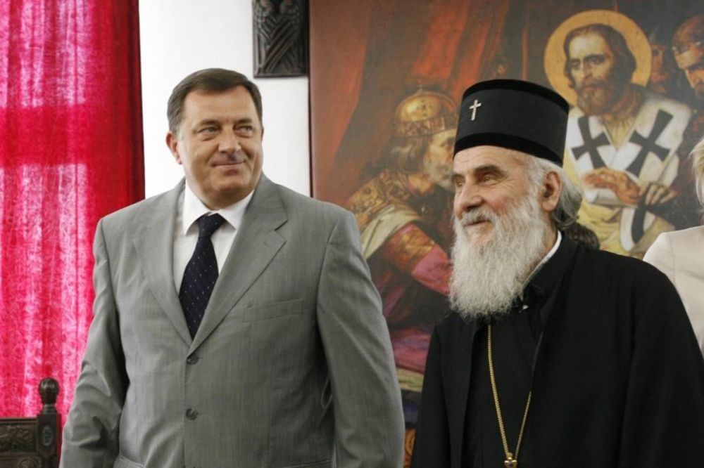 DOSTOJAN PREDSEDNIK SRPSKE: Patrijarh Irinej podržao Dodika za predsednika RS