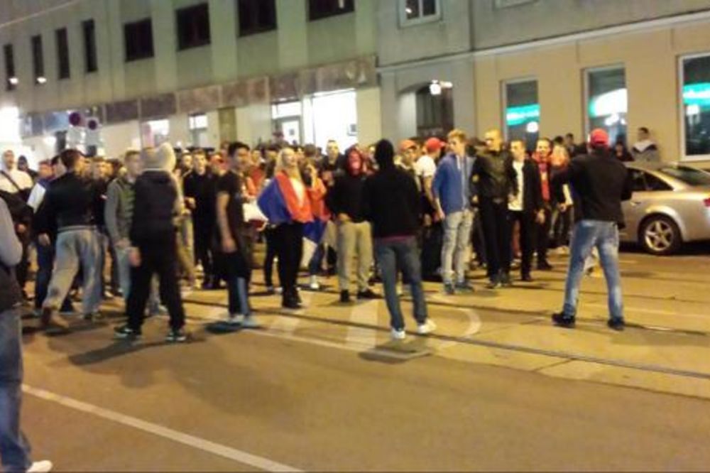 SUKOBI U BEČU POSLE MEČA SA ALBANIJOM: Zbog napada na srpski kafić podneto 48 prijava!