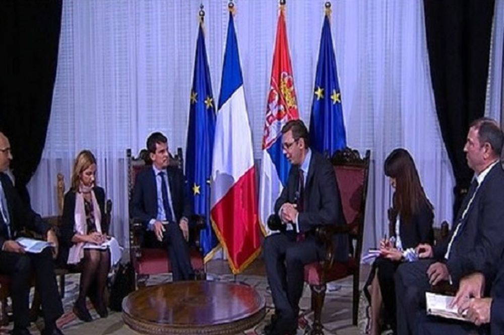 FRANCUSKI PREMIJER U BEOGRADU: Aleksandar Vučić se sastao sa Maneuelom Valsom!