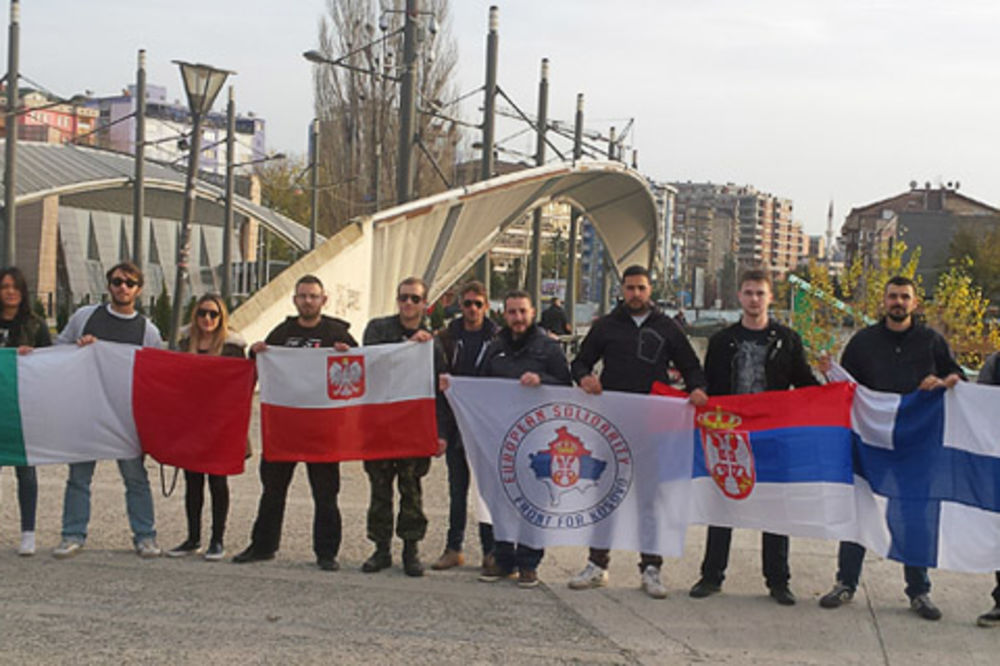 Italijani, Poljaci i Finci poručili: Evropa se brani na mostu u Kosovskoj Mitrovici!