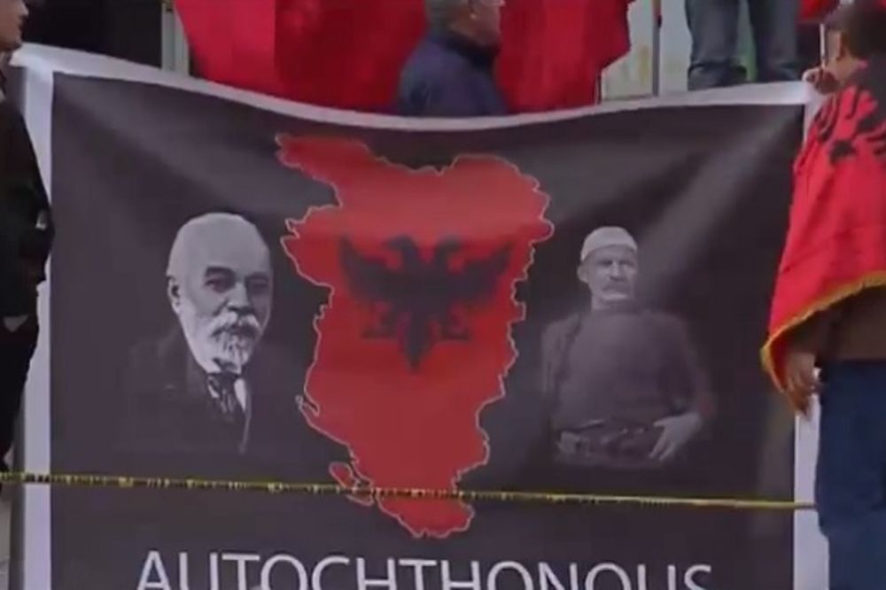 (VIDEO) PRETNJA CELOM REGIONU: Rama otvoreno podržao ekstremiste sa zastavom "velike Albanije"!