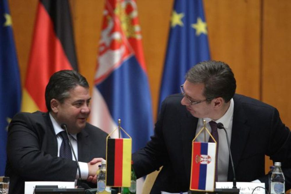 VUČIĆ I VICEKANCELAR GABRIJEL: Srbija ima podršku Nemačke na putu evrointegracija!