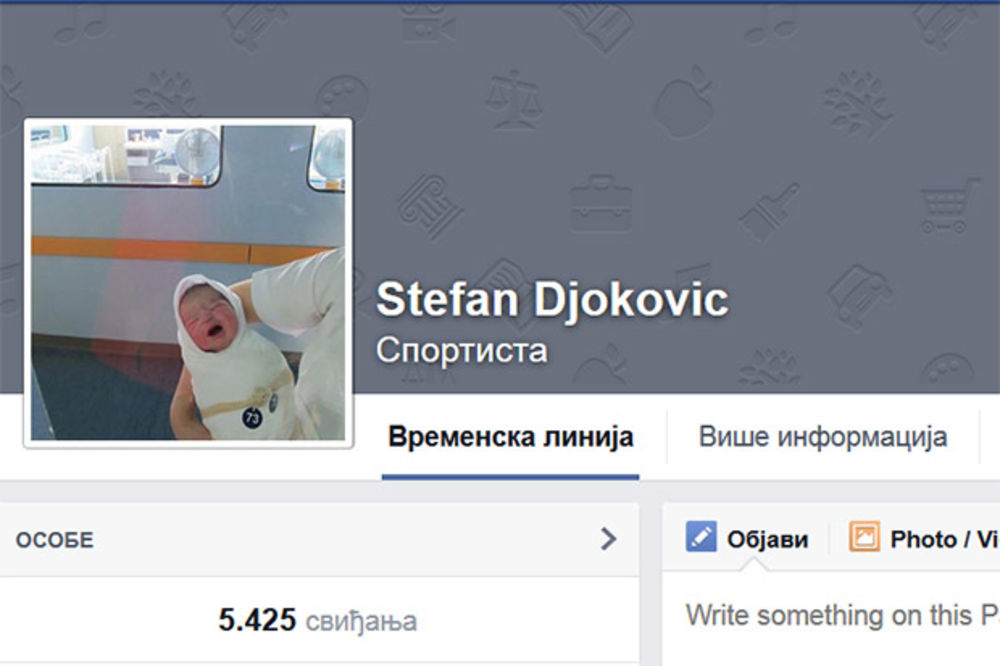 KAKAV OTAC TAKAV SIN: Stefan Đoković dominira na društvenim mrežama