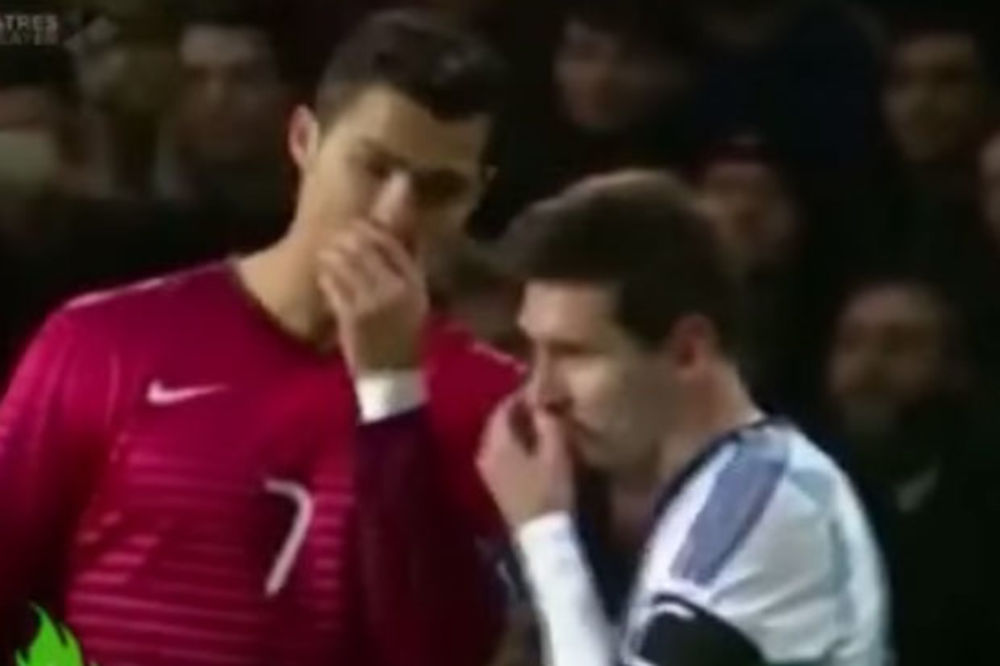 (VIDEO) KO KAŽE DA SE NE PODNOSE? Pogledajte kako je Ronaldo nasmejao Mesija