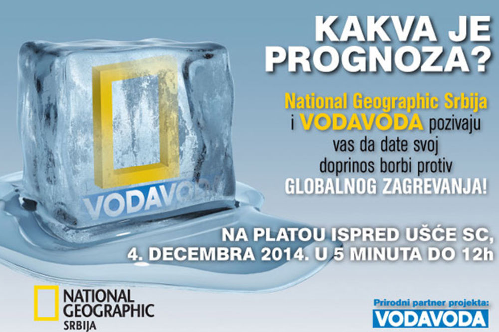 National Geographic i VodaVoda ledena kocka