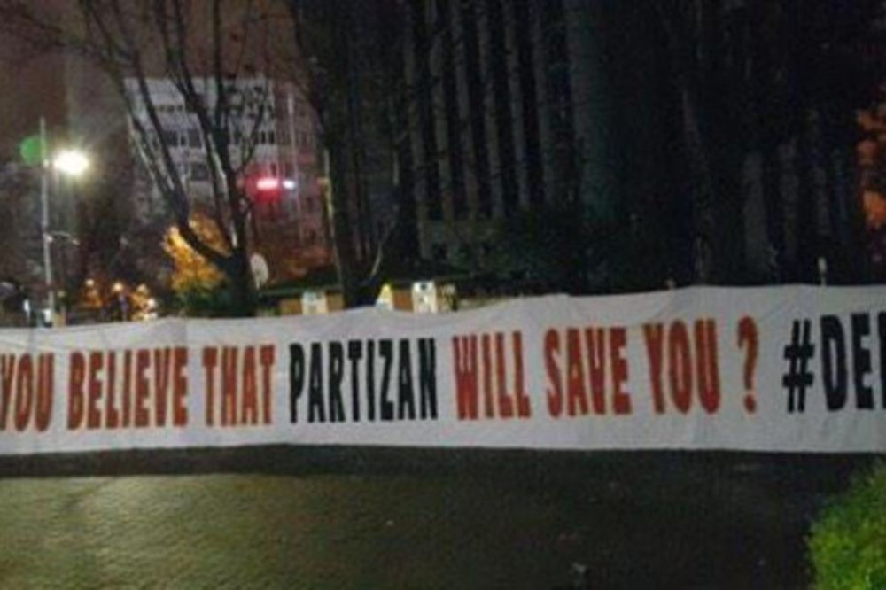 NAVIJAČI GALATE PITAJU DELIJE: Mislite da će vas Partizan sačuvati?