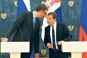 Vučić: Teška vest za nas Medvedev: EU je razlog