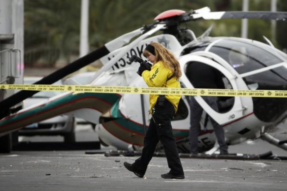 Srušio se helikopter u Las Vegasu