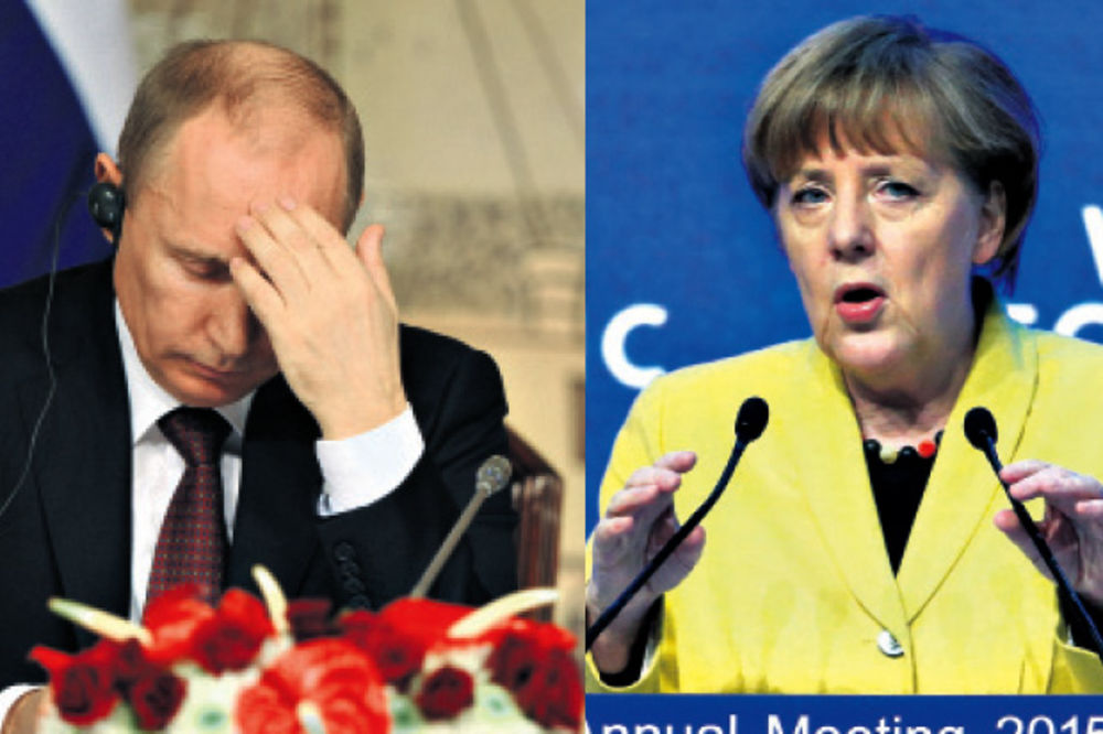 Merkelova: Putin je uništio mir u Evropi