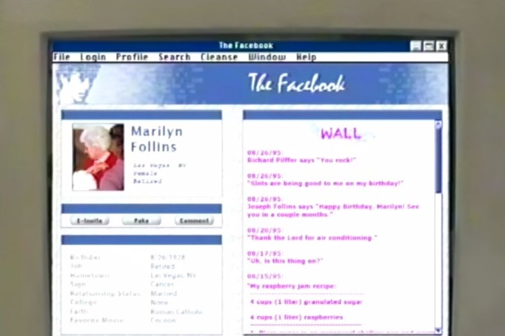 HIT VIDEO Evo kako bi izgledala reklama za Fejsbuk 90-ih!