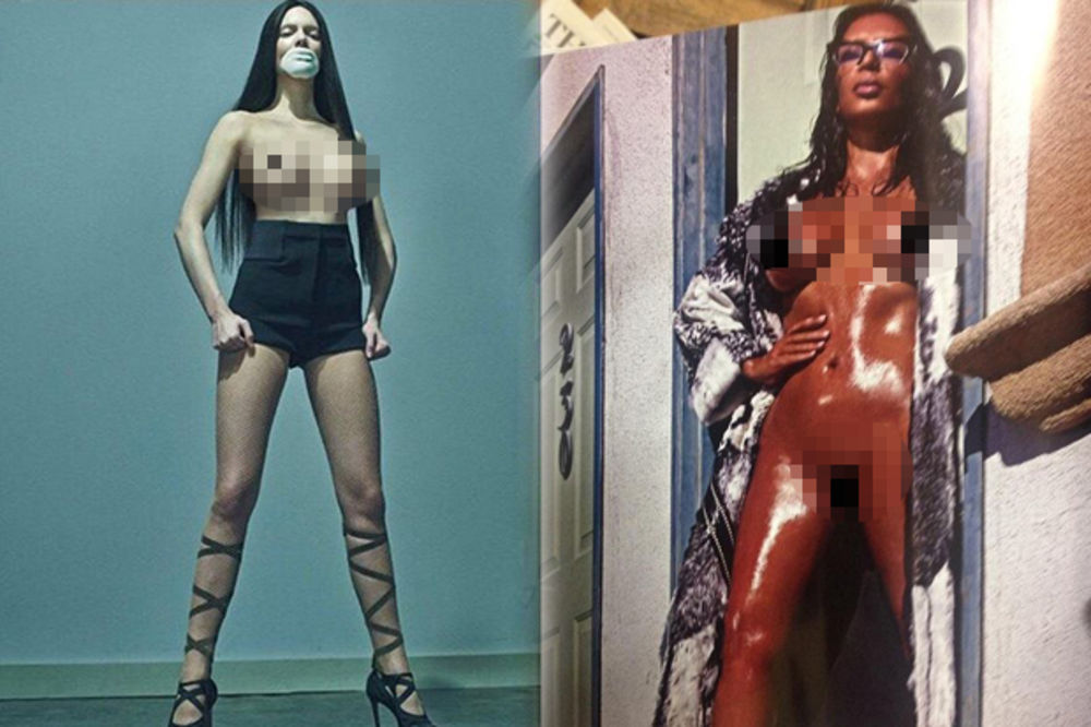 OBARAJU INTERNET: Potpuno gole Kim Kardašijan i njena sestra Kendal!