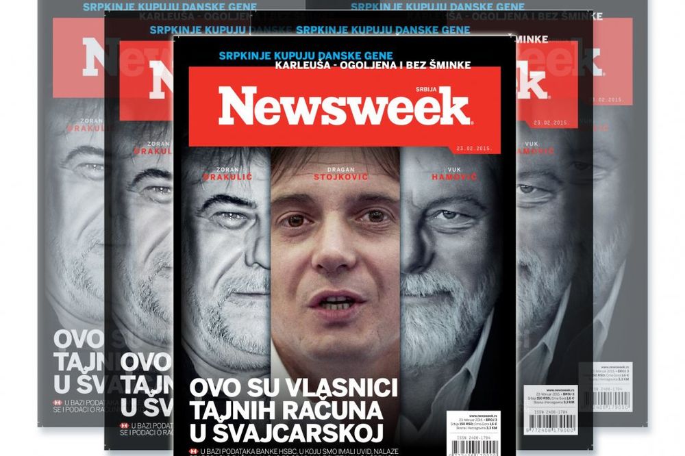 NOVI NEWSWEEK: Hamović, Drakulić i Piksi su vlasnici računa u švajcarskim bankama