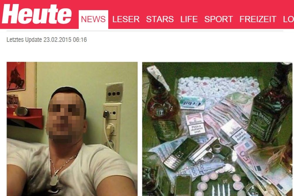 (FOTO) ALBANAC GAZDA U AUSTRIJSKOM ZATVORU: Droge na kilo, viski, mobilni, oružje...!