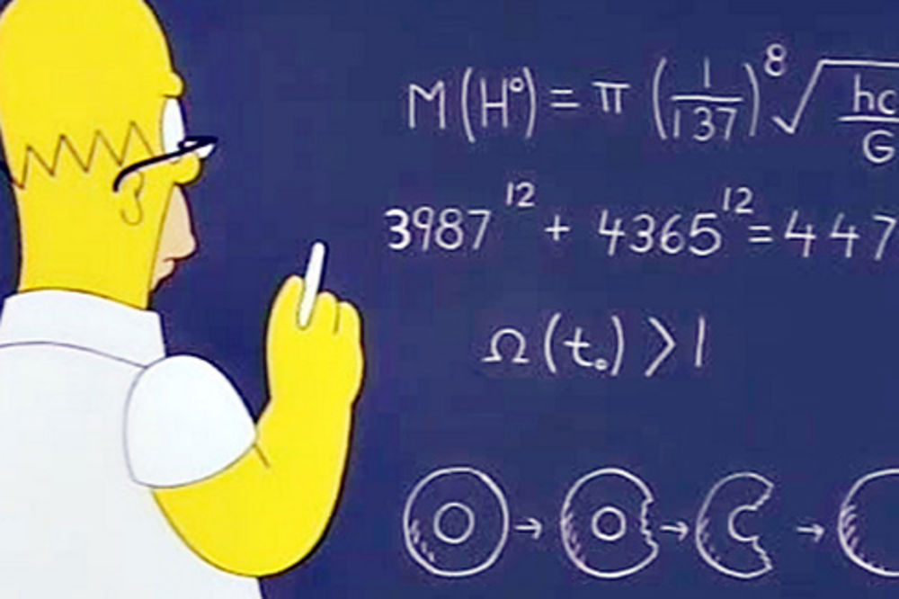 MATEMATIČKO ČUDO KOJE NIKO NIJE PRIMETIO Pažljivo pogledajte šta Homer Simpson radi, bićete šokirani