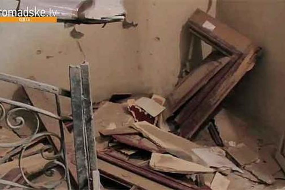 (VIDEO) NAPAD NA UKRAJINSKE NEOFAŠISTE: Eksplozija u prostorijama Desnog sektora u Odesi