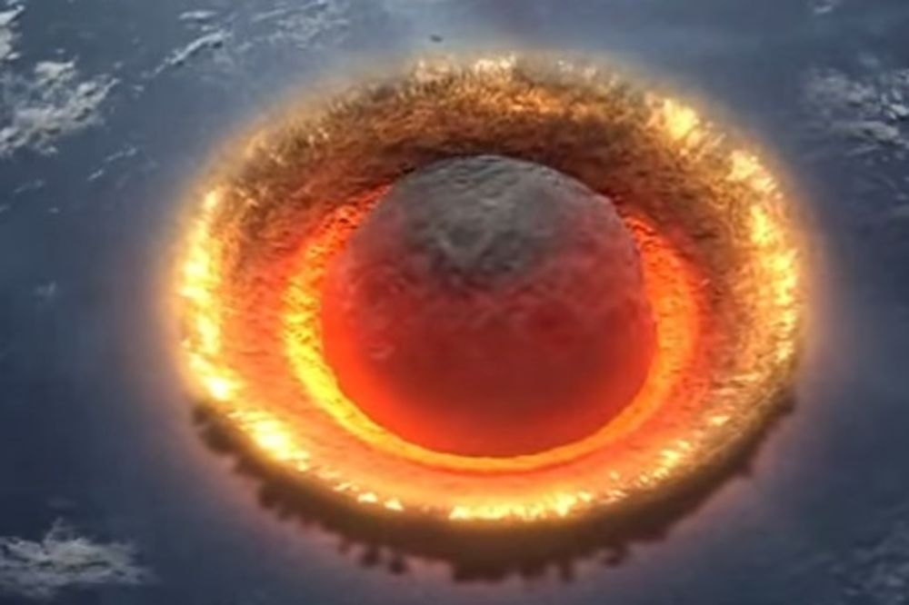 VIDEO KOJI LEDI KRV U ŽILAMA: Evo šta bi se dogodilo kada bi danas ogroman asteroid udario u Zemlju!