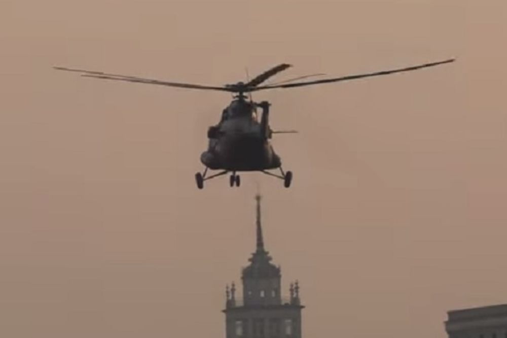 ŠTA SE TO DEŠAVA U MOSKVI? Vojni helikopteri nad prestonicom Rusije!