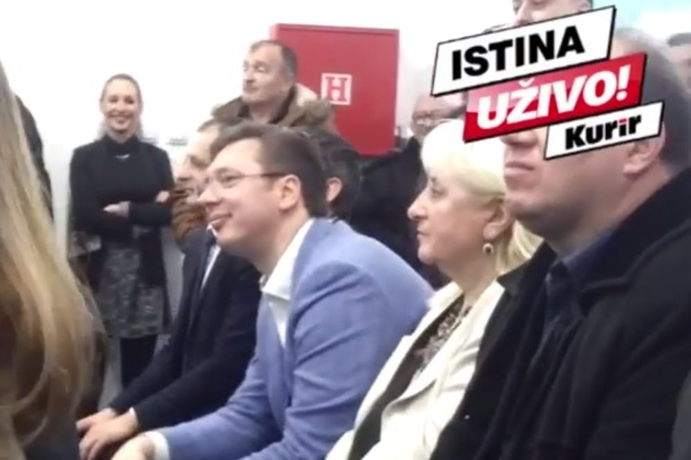 (KURIR TV) Vučić na otvaranju vrtića Zvončica u Obrenovcu