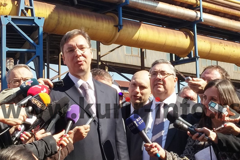 Vučić: Novi menadžment Železare startuje od ponedeljka