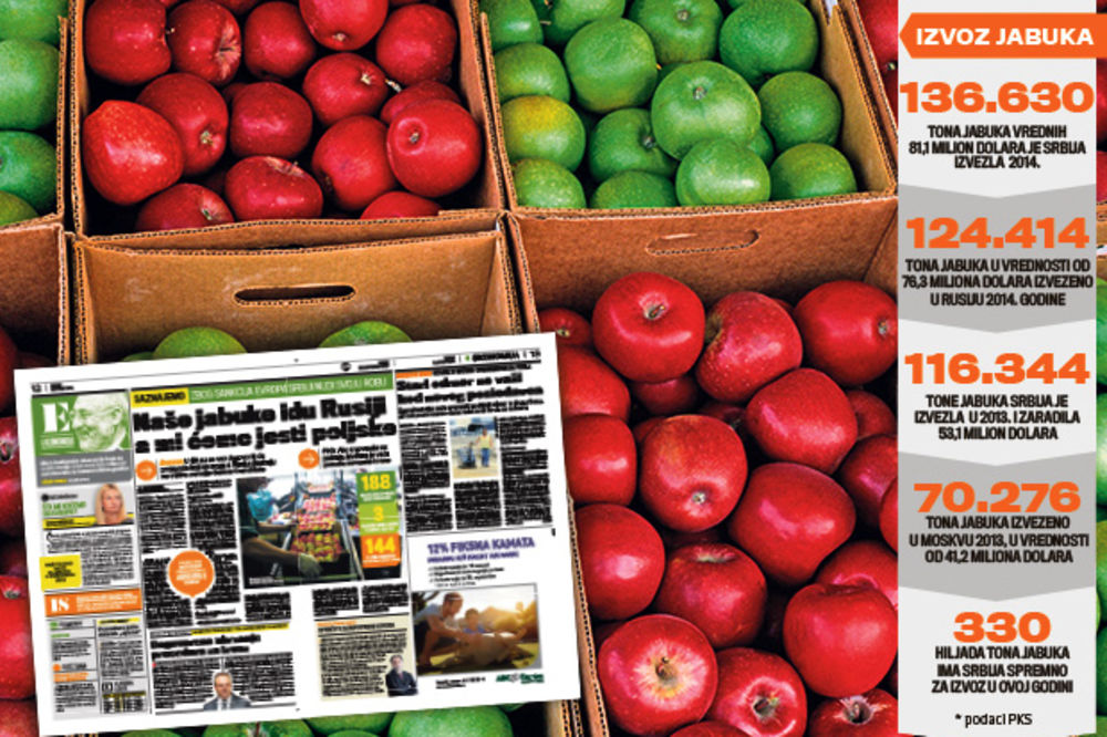 PRETNJA: Rusi nam uvode embargo zbog poljskih jabuka?