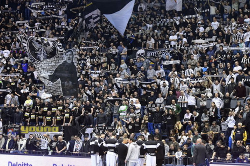 GROBARI NEPRIKOSNOVENI: Partizan opet najgledaniji tim u ABA ligi