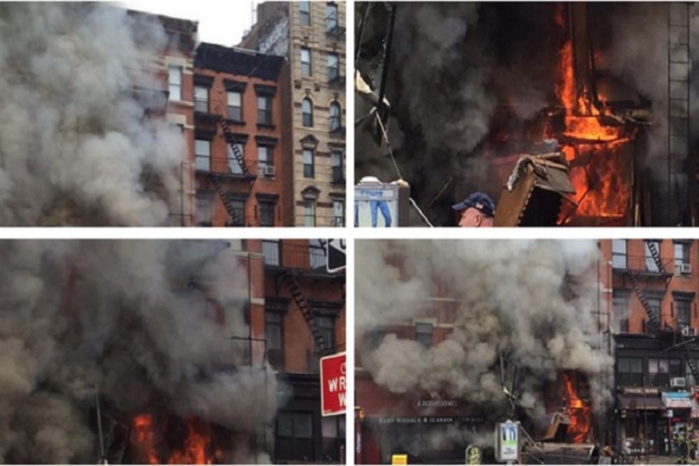 (VIDEO) EKSPLOZIJA NA MENHETNU: Urušila se zgrada u Njujorku!