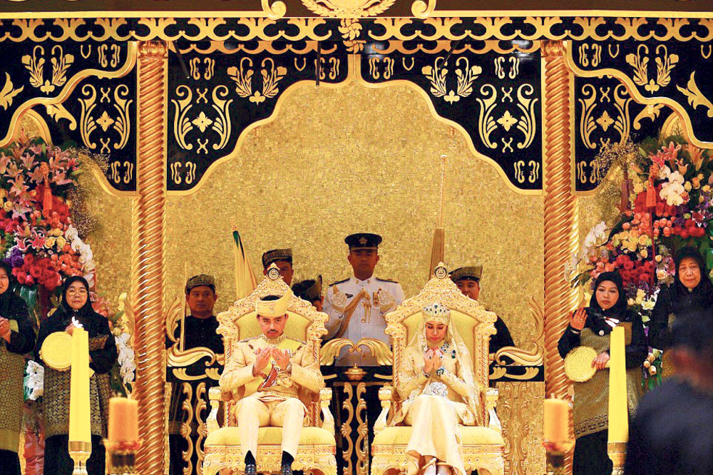 SVADBA VEKA: Sultan od Bruneja za venčanje iskeširao milione evra!
