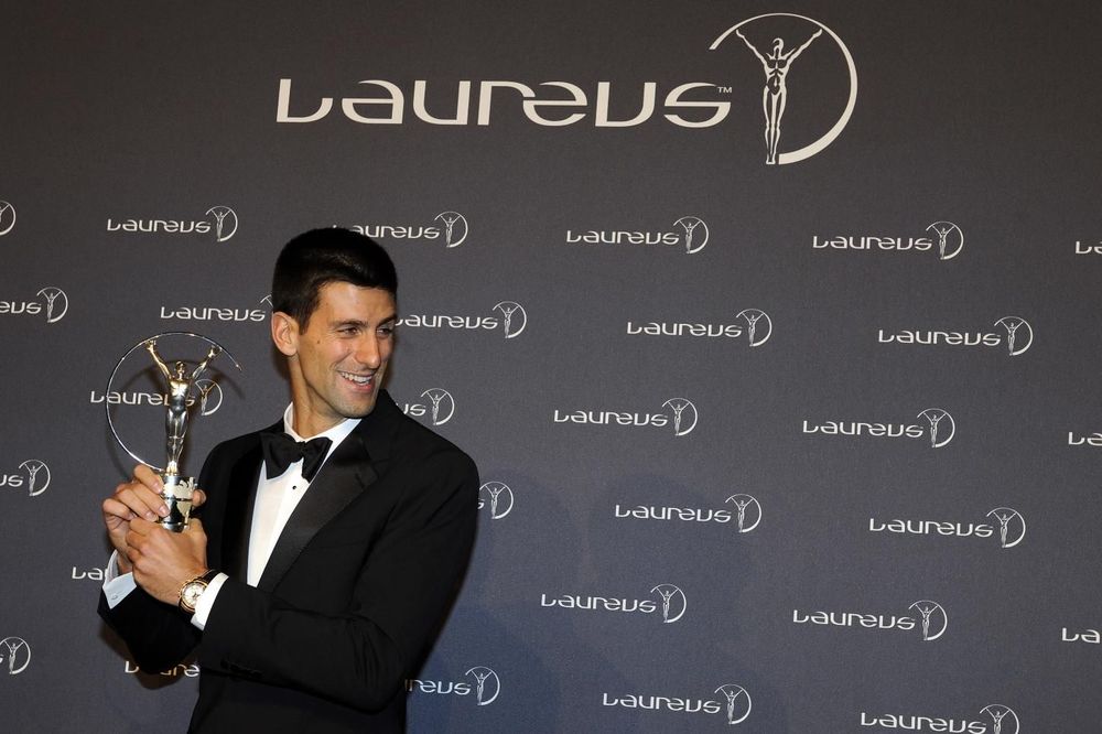 SRBIN OPET NAJBOLJI NA SVETU: Novak Đoković po drugi put dobio nagradu Laureus