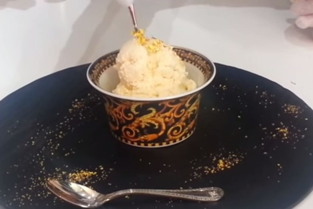 PERVERZIJA UKUSA: Kugla sladoleda u Dubaiju od tartufa, šafrana i zlata 817 $