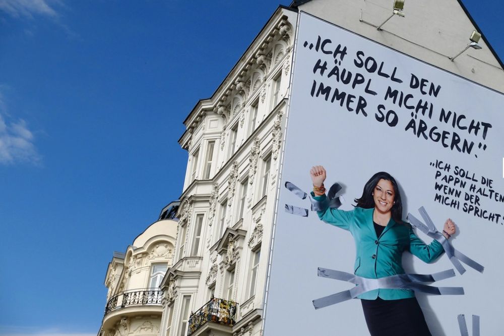 PROVOKACIJE: Zeleni plakatom prozvali gradonačelnika Beča!