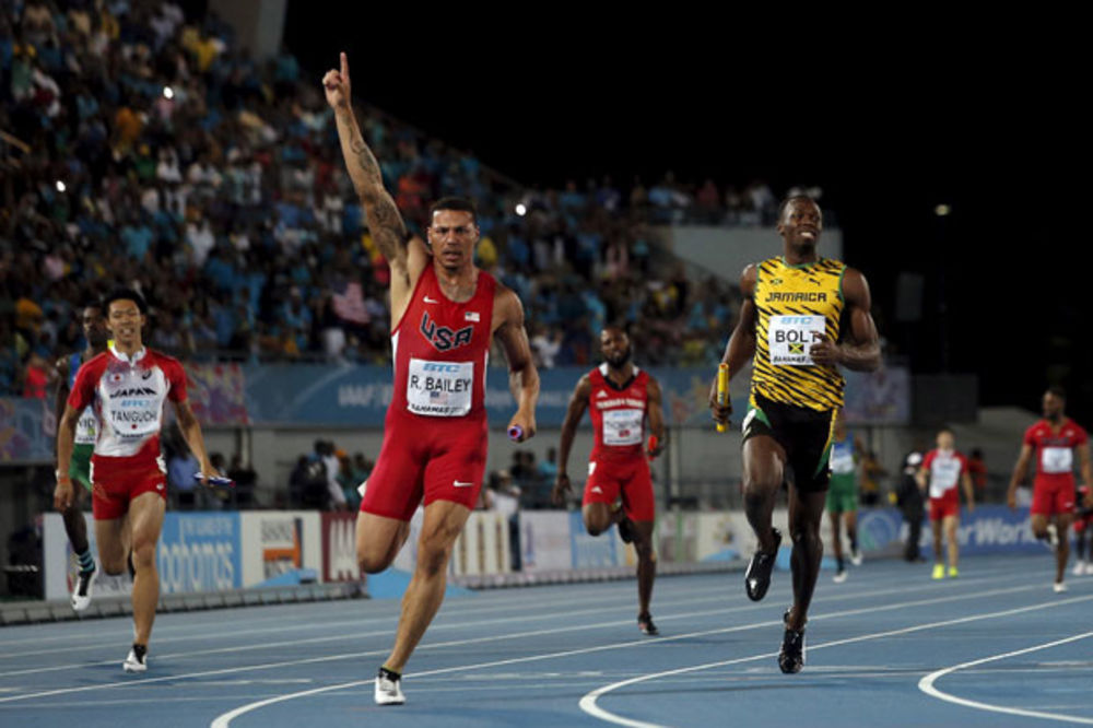 (VIDEO) NEĆETE VEROVATI, ALI ISTINA JE: Bolt izgubio trku, Amerikancima zlato u štafeti