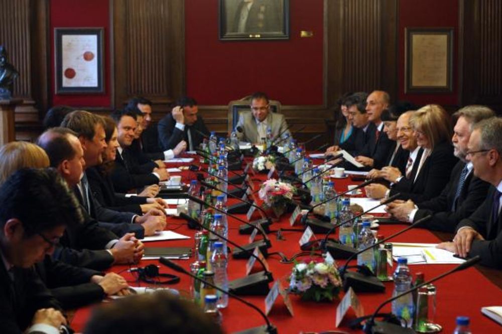 MMF U BEOGRADU: Počeli zvanični razgovori sa delegacijom Srbije