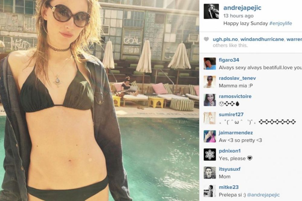 (FOTO) SAD JE PRAVA ŽENA: Pogledajte kako Andreja Pejić izgleda u bikiniju!