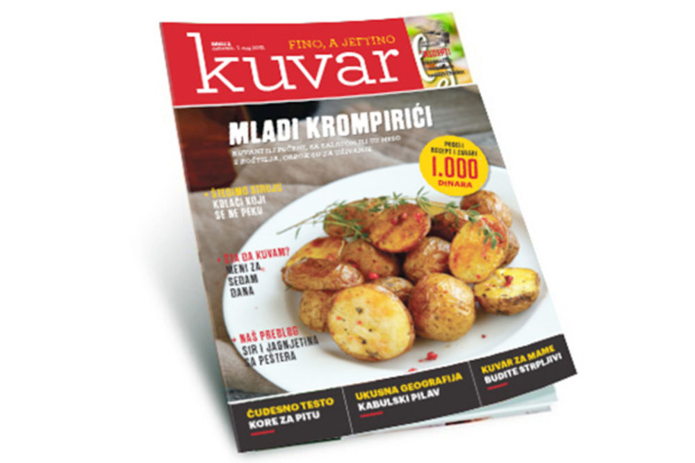 Poklon za čitaoce Kurira: Najbolji recepti za najlepša jela sa mladim krompirićima!