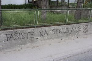 RAT GRAFITIMA U SARAJEVU: Srbe na vrbe zamenili Fašiste na streljanje