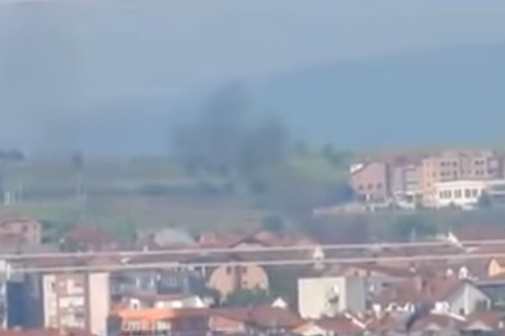 VIDEO ČULE SE I DETONACIJE: Ovako je jutros u Kumanovu, pucnjava i gust dim!