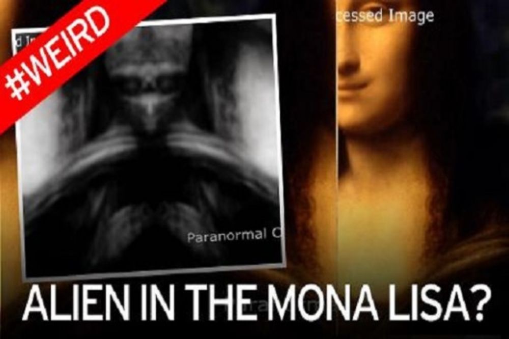 (VIDEO) ŠOKANTNO: Vanzemaljska figura uočena na slici Mona Lize