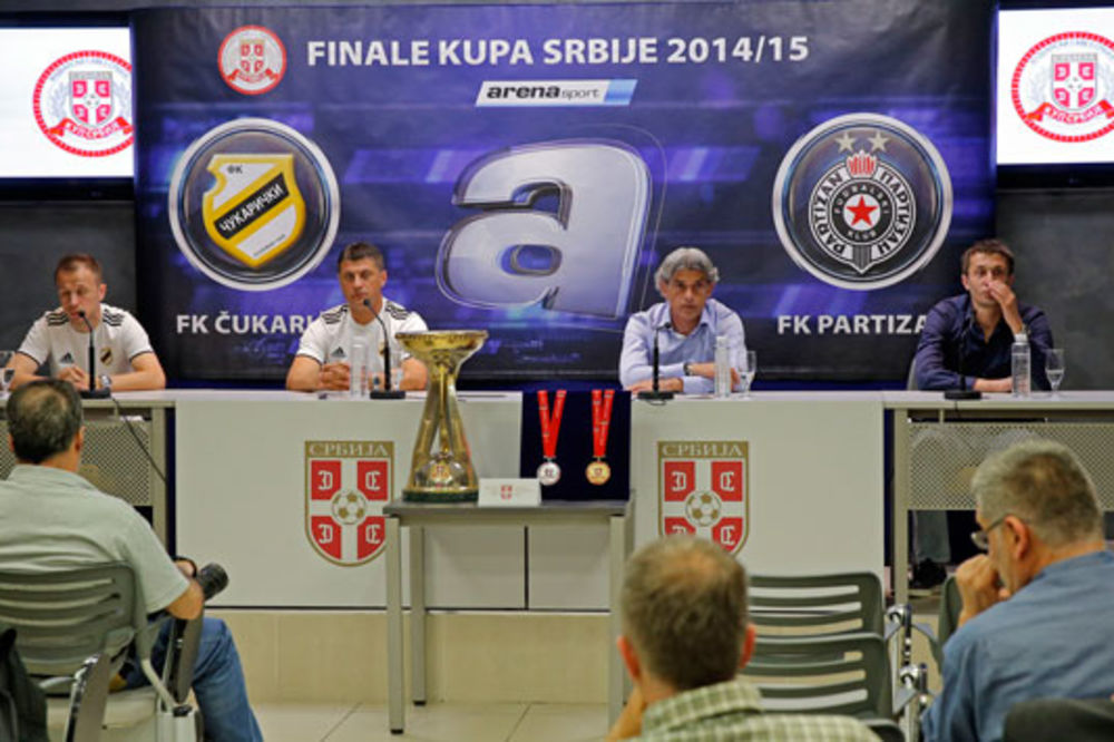 SVE JE SPREMNO ZA FINALE: Partizan bi 13, Čukarički prvi Kup