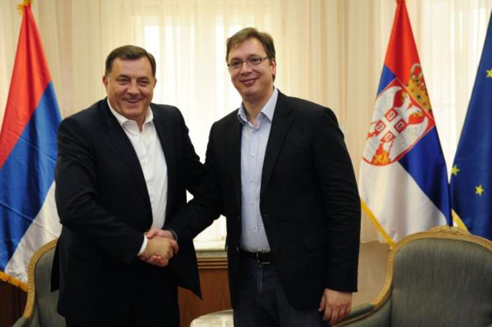 DODIK KOD VUČIĆA: Uskoro zajednička sednica Vlada Srbije i RS