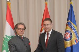 UNAPREĐENJE SARADNJE: Stefanović razgovarao sa ambasadorom Libana