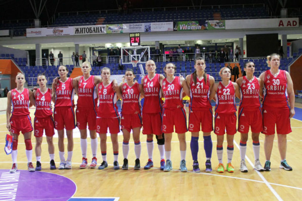 SVI U ŠUMICE: Košarkašice Srbije u petak igraju protiv Kine