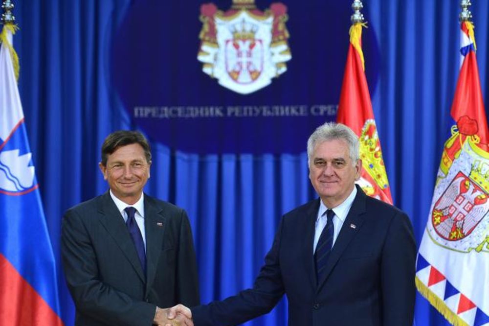 SUSRET PREDSEDNIKA: Sastali se Nikolić i Pahor